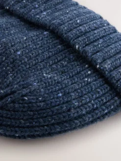 Mutsen, Sjaals En Handschoenen*Next - Neppy Twist Beanie Hat Donkerblauw