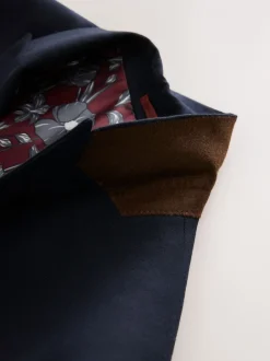 Blazers En Business-Jasjes|Pakken*Next - Normale Pasvorm - Kostuum met twee knopen: colbert Donkerblauw