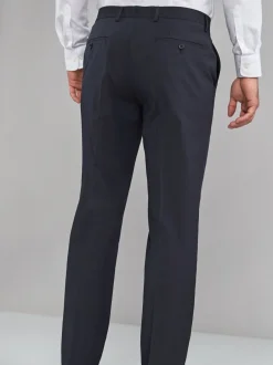 Formele Broek|Broeken En Chino's*Next Donkerblauw - Normale Pasvorm - Chique stretchy broek