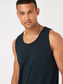 T-Shirts En Hemden*Next - Normale Pasvorm - Vest Donkerblauw