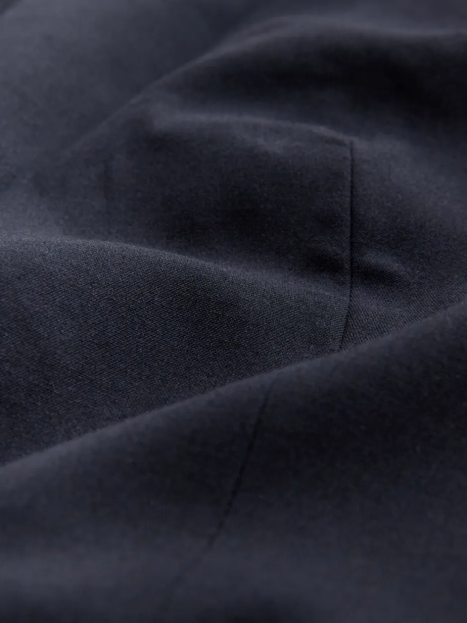Kostuums En Werkkleding|Next - Op maat gemaakte blazer met enkele rij knopen van wol Donkerblauw
