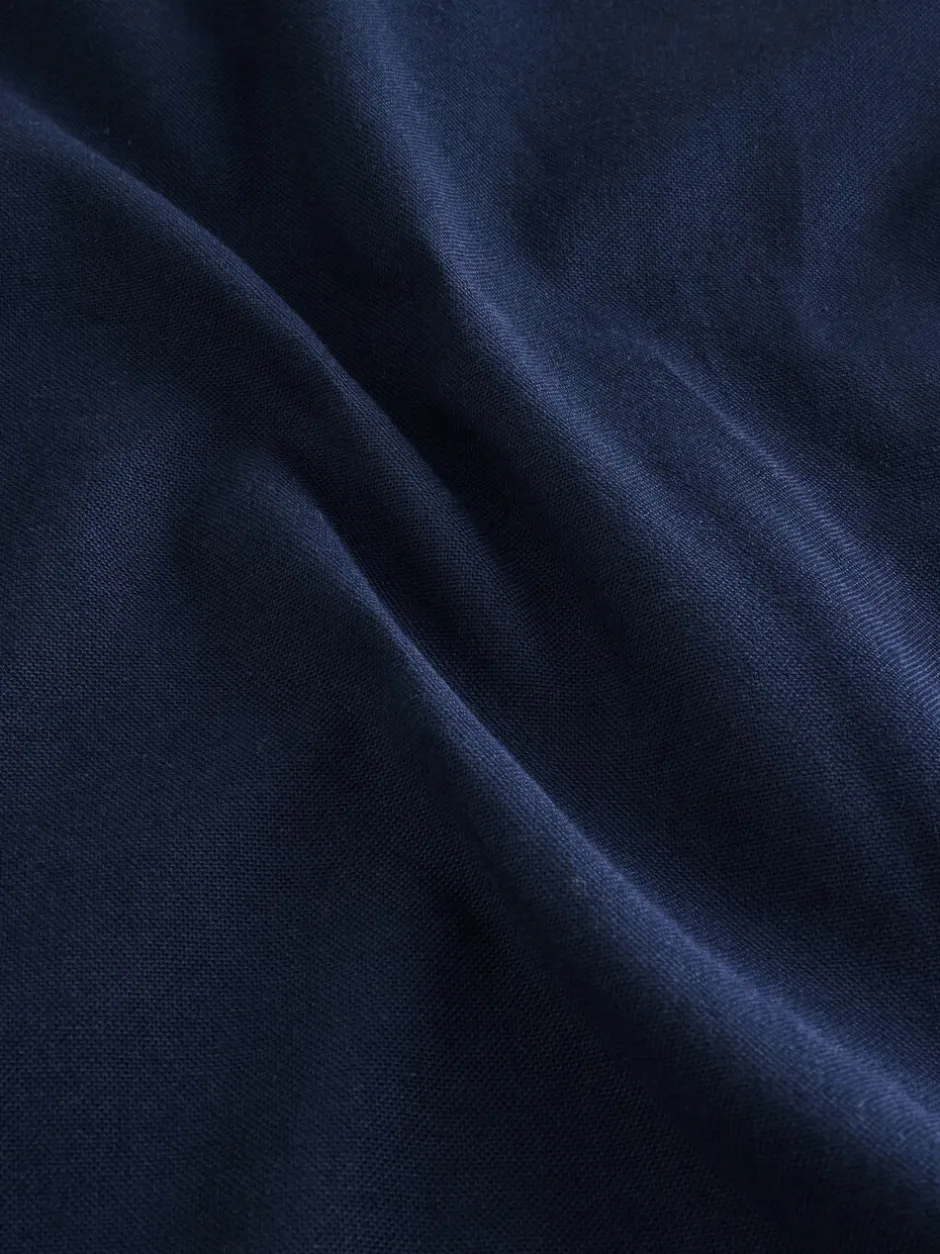 Shirts*Next - Oxford overhemd met stretch en korte mouwen Donkerblauw