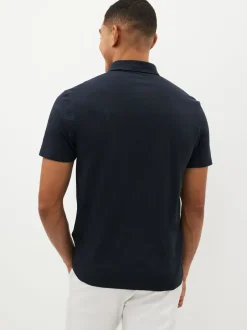 Poloshirts|T-Shirts En Hemden*Next - Polo met korte mouwen Donkerblauw