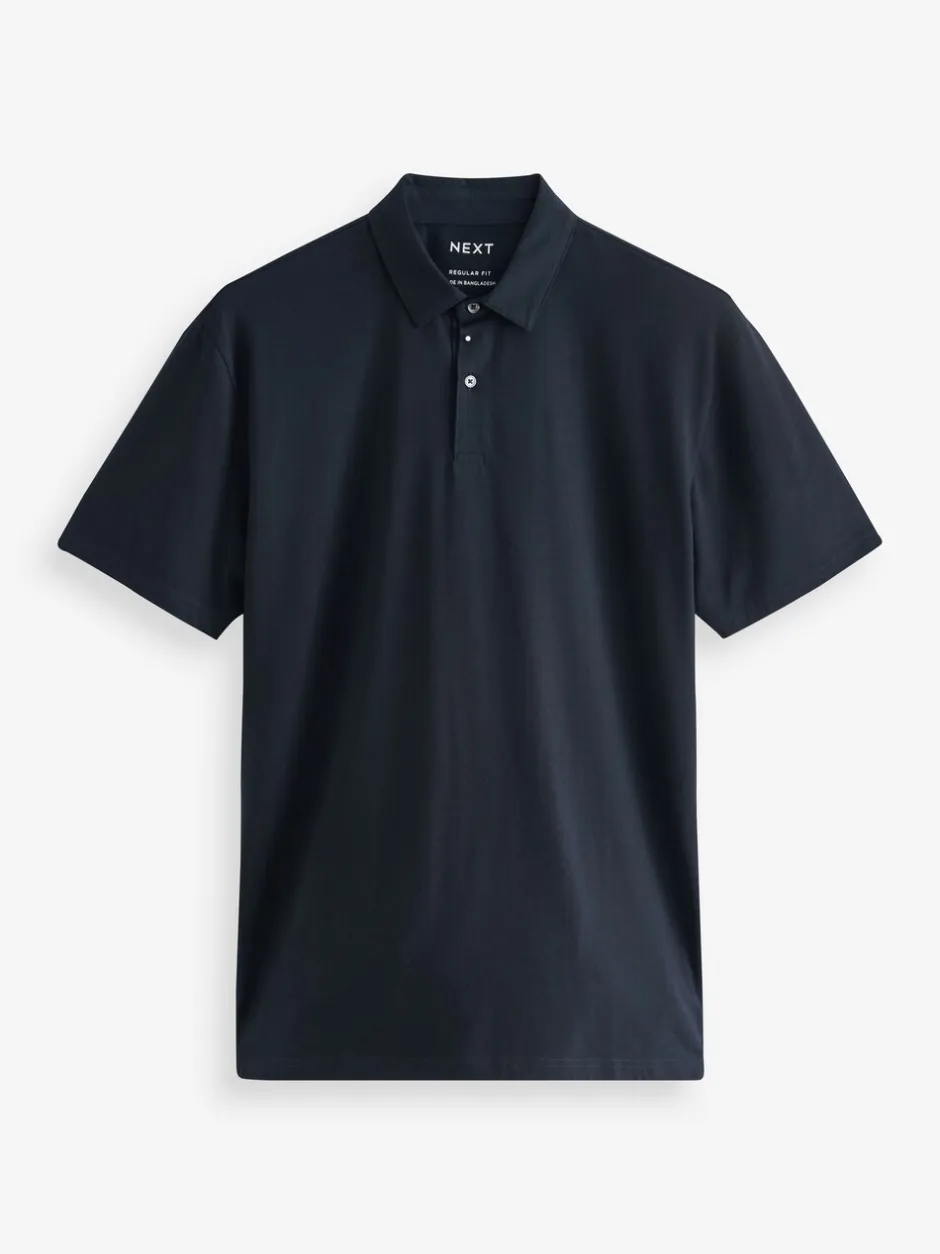 Poloshirts|T-Shirts En Hemden*Next - Polo met korte mouwen Donkerblauw