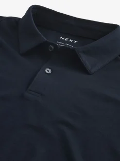 Poloshirts|T-Shirts En Hemden*Next - Polo met korte mouwen Donkerblauw