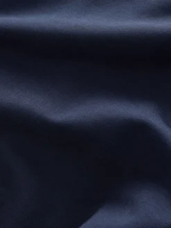 Kostuums En Werkkleding*Next - Ponte Broek met Wijde pijpen en goudkleurige knoopdetails Donkerblauw