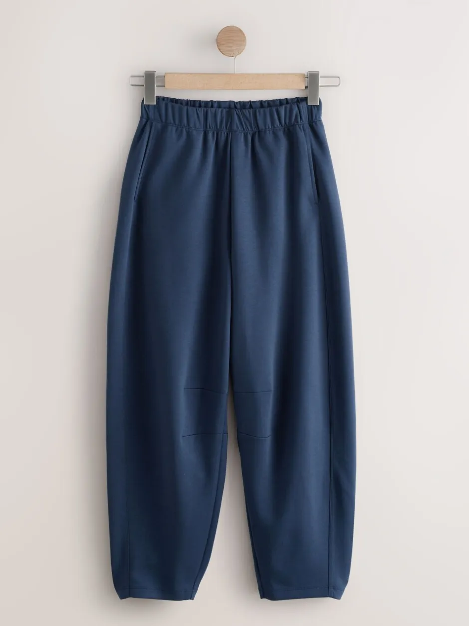 Leggings En Joggingbroeken*Next - Premium zware Slinky Barrel jeans Joggingbroeken Donkerblauw