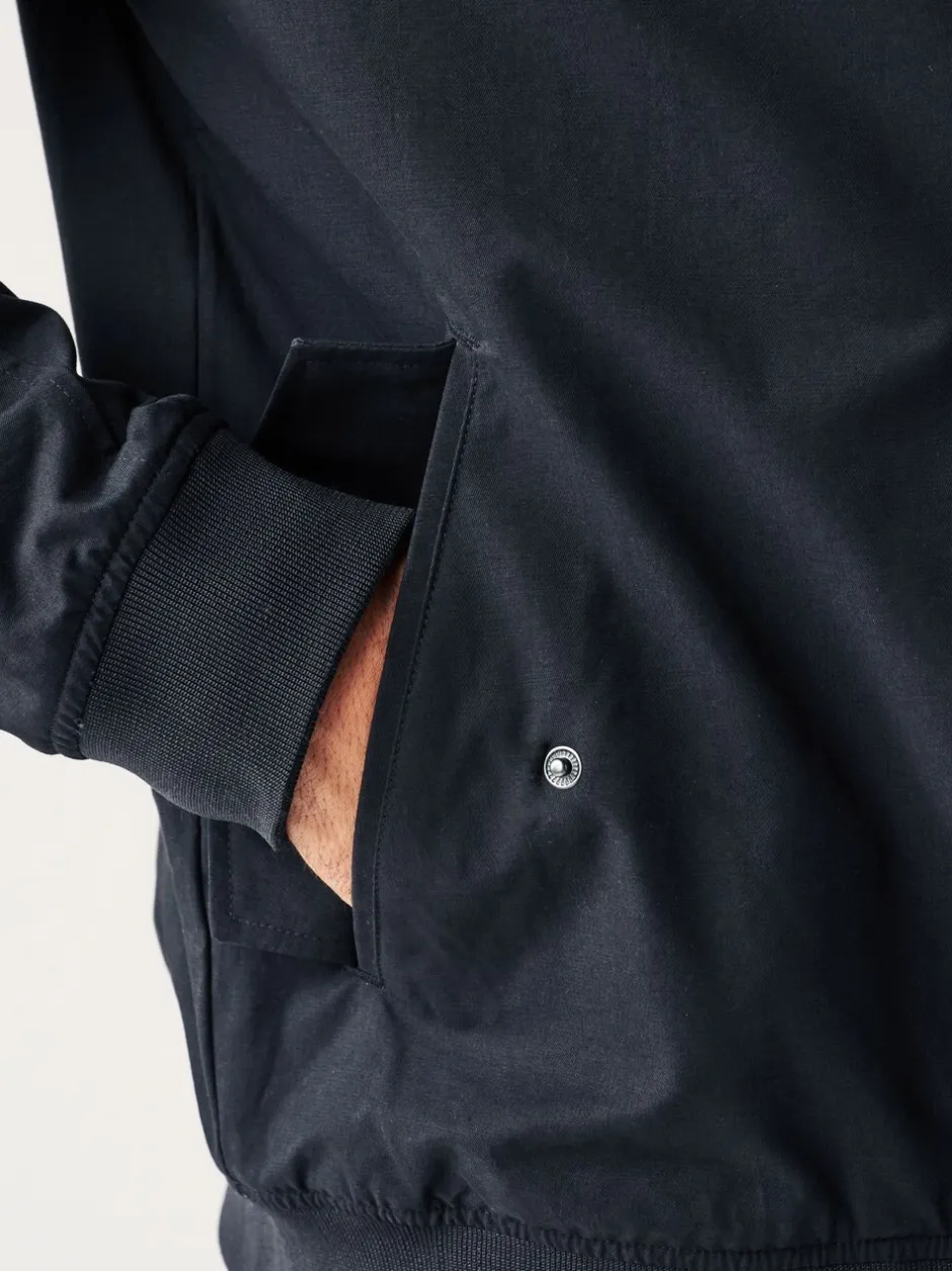Jassen En Jacks|Next - Regenbestendig Harrington jack met geruite voering Donkerblauw