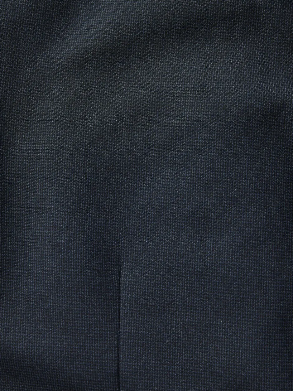 Blazers En Business-Jasjes|Pakken|Next - Regular fit Motionflex colbert met puppytooth-textuur Donkerblauw