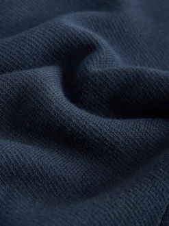 Gebreide Kleding|Next - Regular Fit 100% Cotton Premium Zip-Through Cardigan Donkerblauw