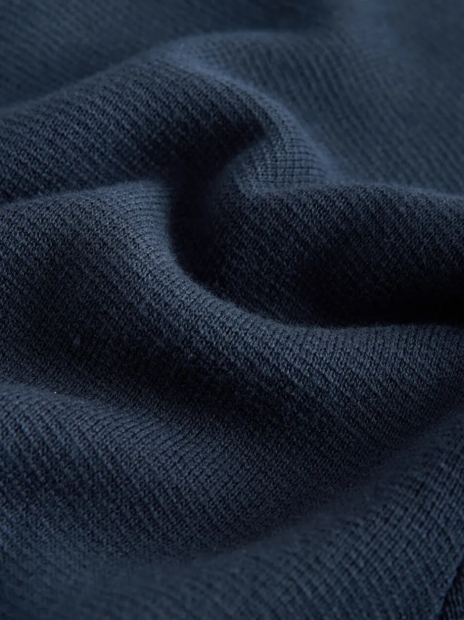 Gebreide Kleding|Next - Regular Fit 100% Cotton Premium Zip-Through Cardigan Donkerblauw