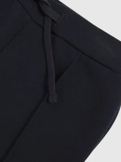 Jeans En Joggingbroeken|Reiss - Premier Premium Interlock Drawstring Joggers Donkerblauw