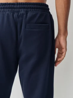 Joggingbroeken|Next - Relaxed fit - Slim Fit Brushback Heavyweight Joggers Donkerblauw