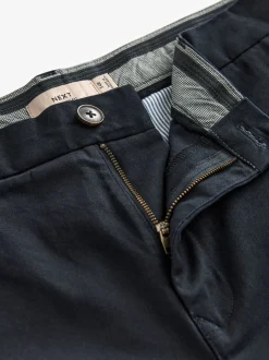 Broeken En Chino's|Next Donkerblauw - Relaxed fit - Stretchy chino