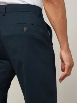 Shorts|Next - Relaxed fit - Chinoshort met stretch Donkerblauw