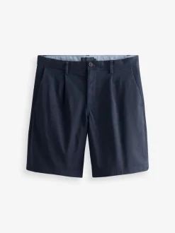 Shorts|Next - Relaxed fit - Chinoshort met stretch Donkerblauw