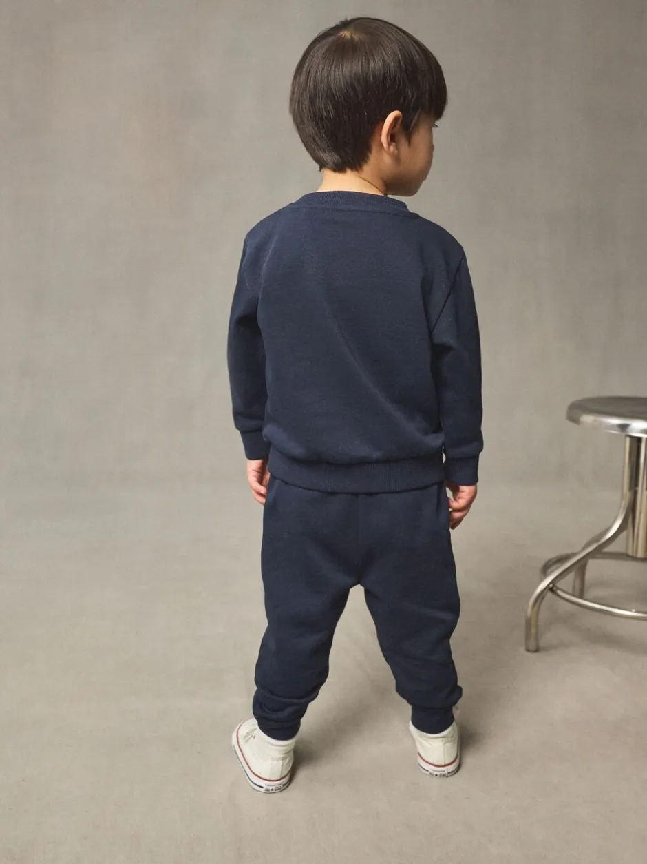 Sets En Combisets|Truien En Breisels|Next Donkerblauw - Set met sweatshirt en joggingbroek (3mnd-7jr)