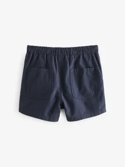 Shorts|Shorts|Next Donkerblauw - Shorts met trekkoord (3mnd-7jr)