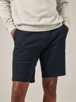 Shorts*Next Donkerblauw - Slim Fit - Chinoshort met stretch