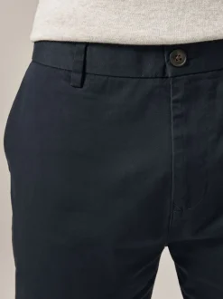 Shorts*Next Donkerblauw - Slim Fit - Chinoshort met stretch
