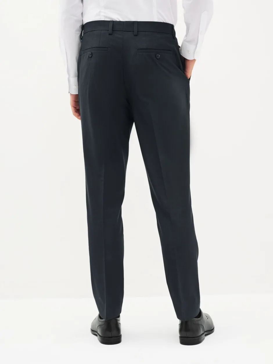 Formele Broek|Broeken En Chino's*Next Donkerblauw - Slim Fit - Chique stretchy broek