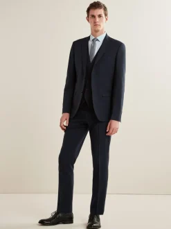 Blazers En Business-Jasjes|Pakken|Next - Slim Fit - Must-have kostuum: colbert Donkerblauw