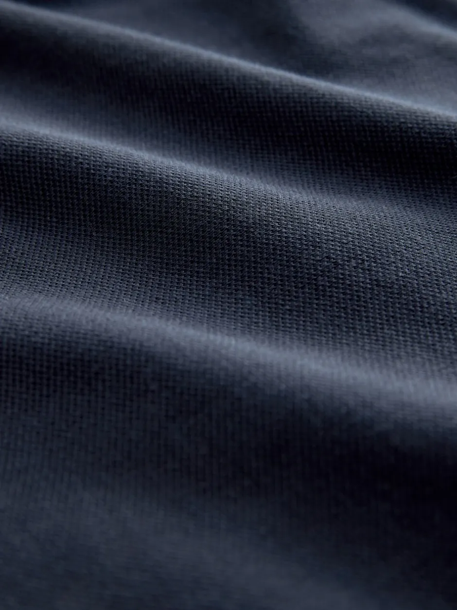 Poloshirts*Next - Slim Fit - Piqué polo met lange mouwen Donkerblauw
