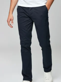 Broeken En Chino's|Next Donkerblauw - Slim Fit - Stretchy chino