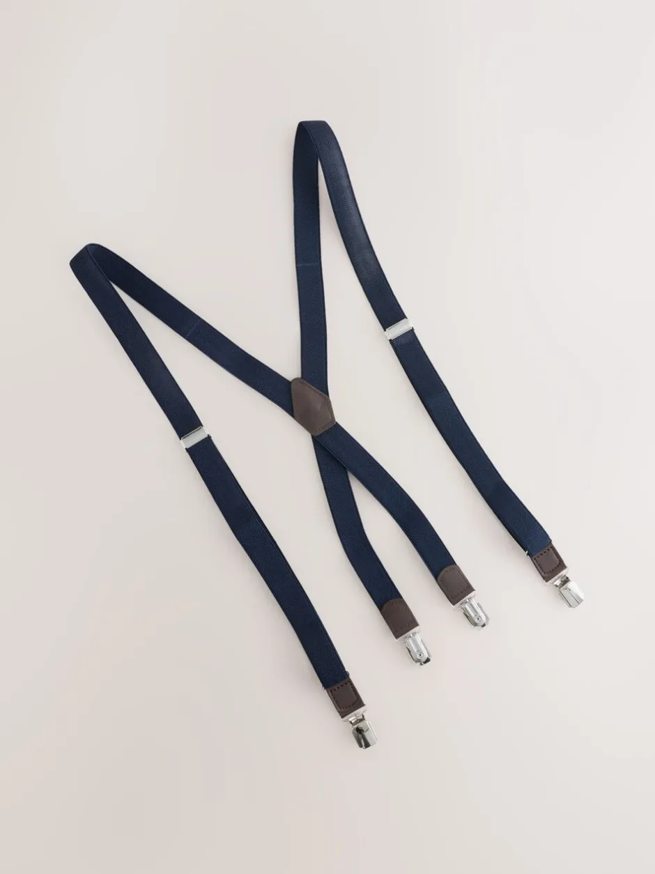 Riemen En Bretels*Next Donkerblauw - Smalle bretels