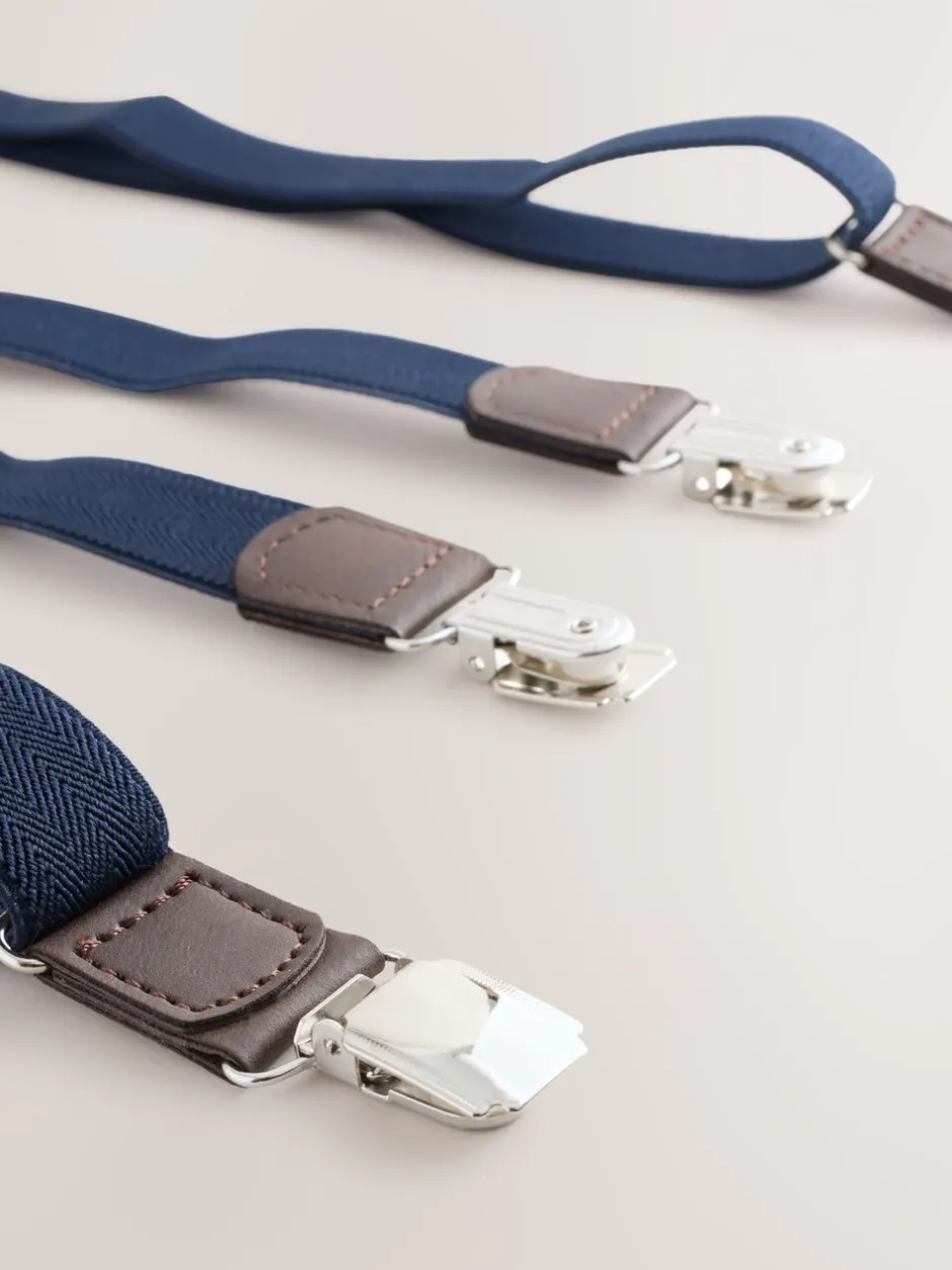 Riemen En Bretels*Next Donkerblauw - Smalle bretels