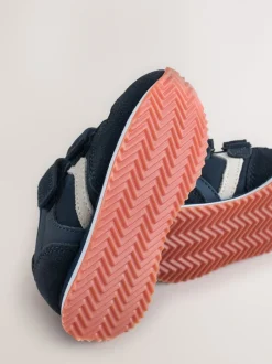 Babyschoenen*Next - Sneakers met twee klittenbandjes Donkerblauw