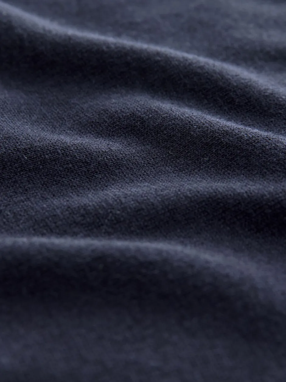 Gebreide Kleding|Next Donkerblauw - Soft Touch Ronde hals Katoen Rijke Trui