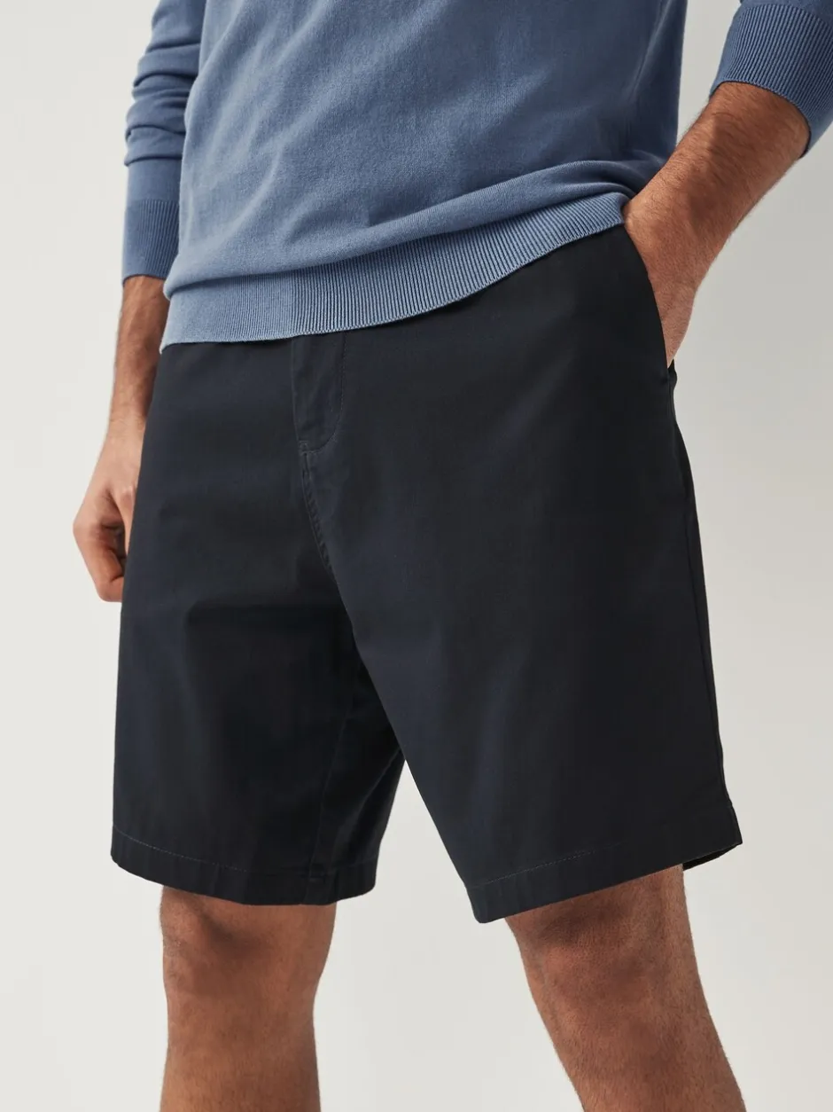 Shorts|Next Donkerblauw - Straight fit - Chinoshort met stretch