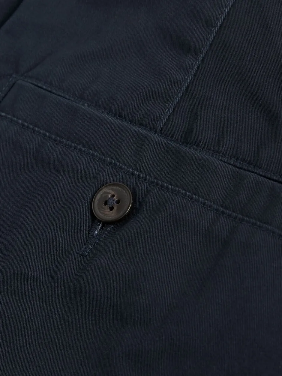 Shorts|Next Donkerblauw - Straight fit - Chinoshort met stretch