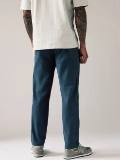 Broeken En Chino's|Next Donkerblauw - Straight fit - Stretchy chino