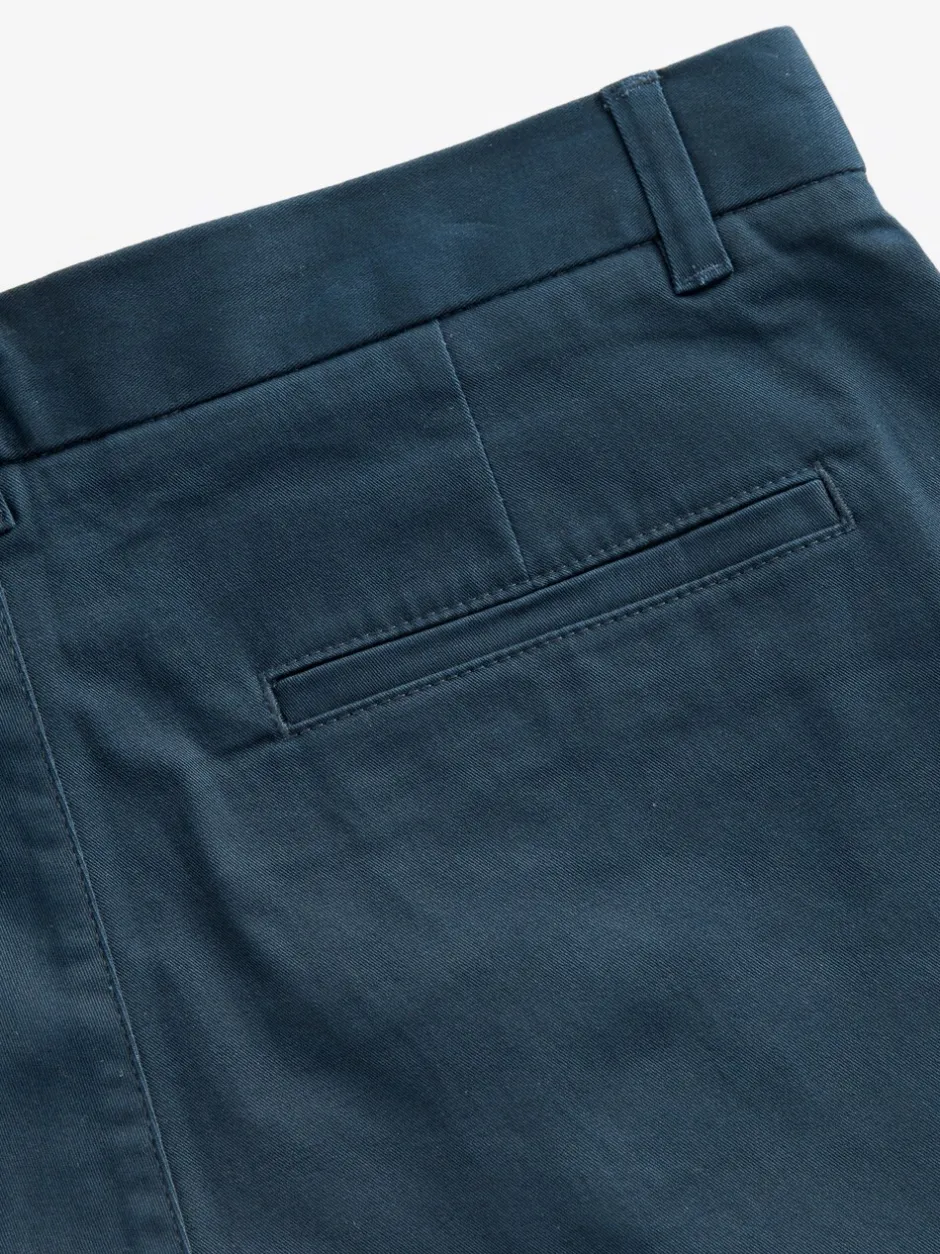 Broeken En Chino's|Next Donkerblauw - Straight fit - Stretchy chino