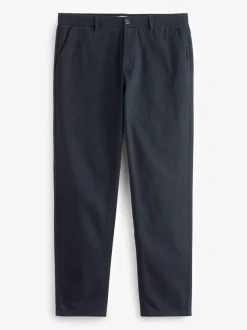 Broeken En Chino's*Next - Straight-fit chino van 100% katoen Donkerblauw