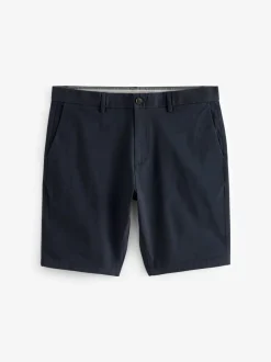 Shorts*Next - Strakke Pasvorm - Chinoshort met stretch Donkerblauw
