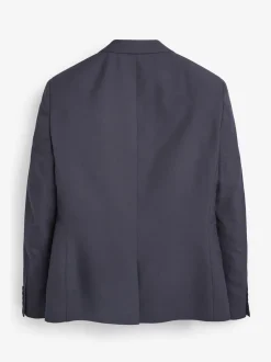 Blazers En Business-Jasjes|Pakken|Next - Strakke Pasvorm - Kostuum met twee knopen: colbert Donkerblauw