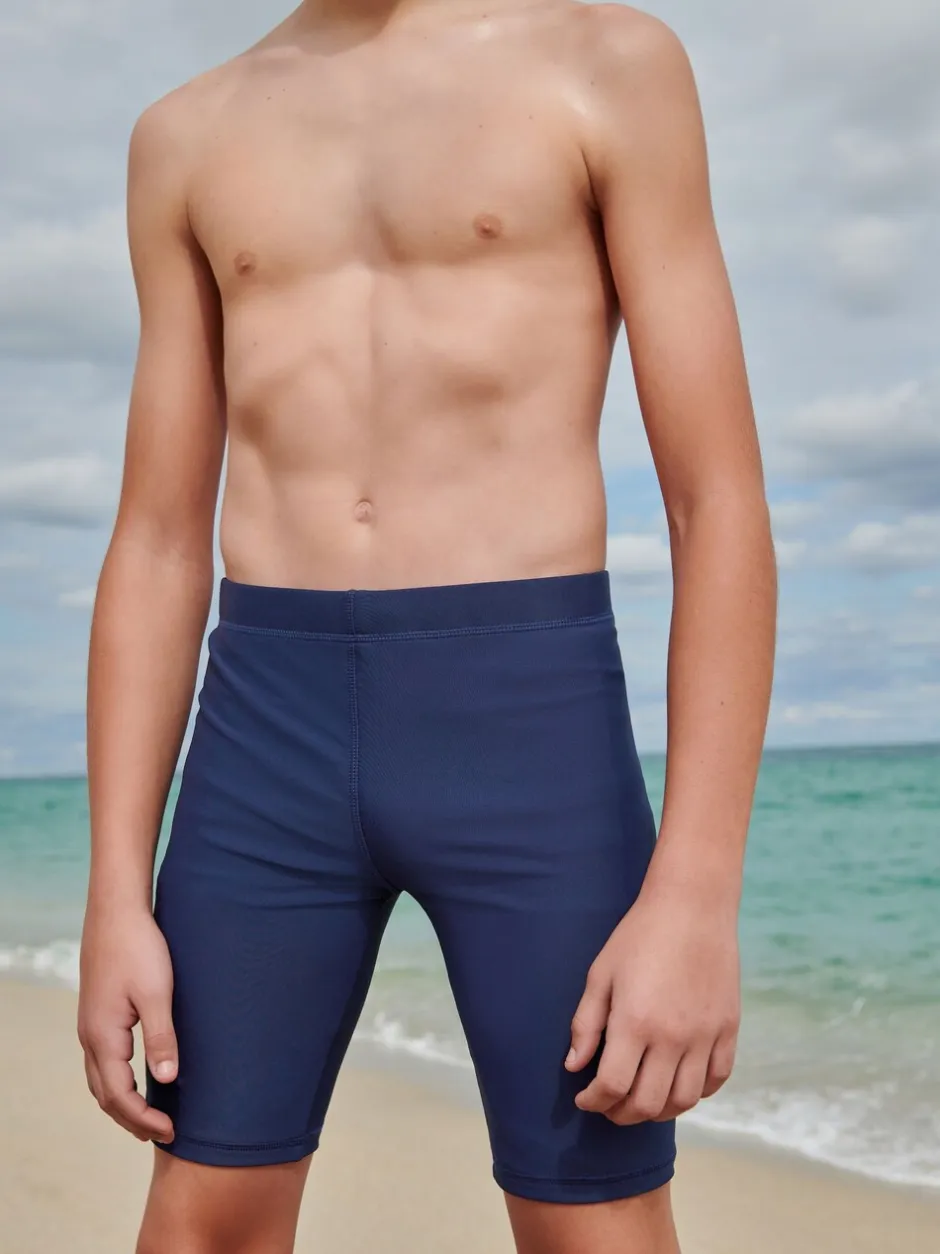 Badkleding*Next - Stretch zwemshorts (3-16 jr) Donkerblauw