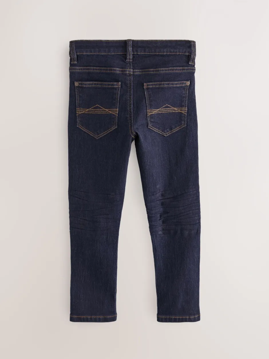 Jeans|Next Donkerblauw - Stretchjeans (3-17jr)