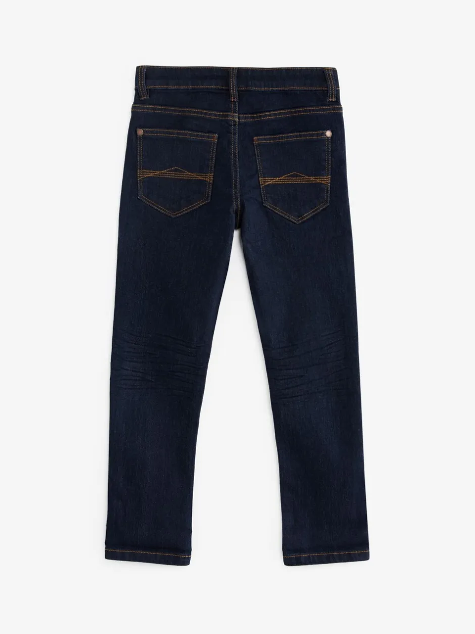 Jeans|Next Donkerblauw - Stretchjeans (3-17jr)