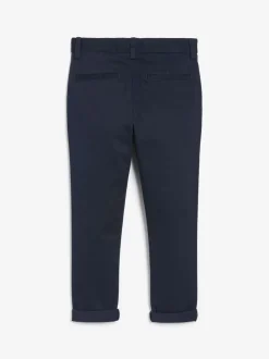 Broeken En Chino's*Next Donkerblauw - Stretchy chino's (3-17jr)