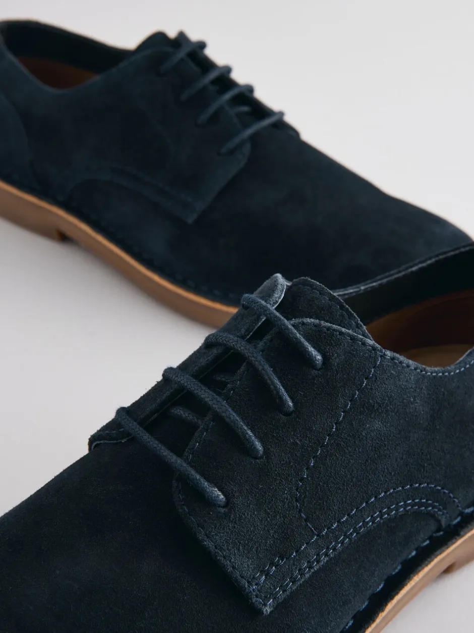 Schoenen|Next - Suède desertschoenen Donkerblauw