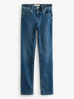 Jeans|Next - Superzachte slim-fit jeans Donkerblauw