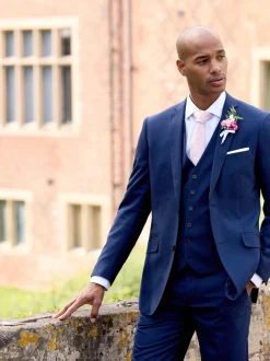 Pakken*Skopes Donkerblauw - Tailored - Harcourt kostuumjasje