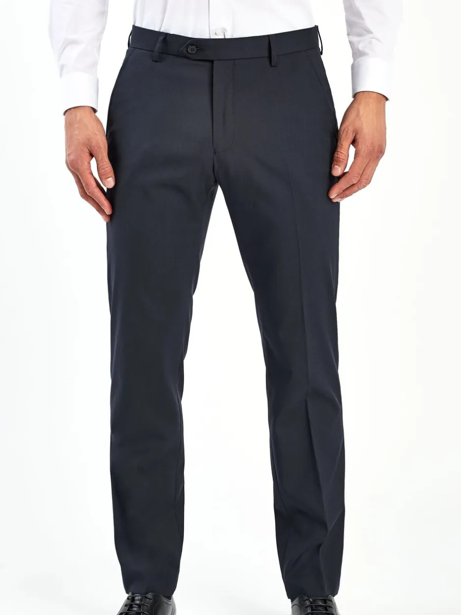 Formele Broek|Broeken En Chino's*Next - Tailored fit - Chique stretchy broek Donkerblauw
