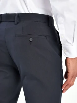 Formele Broek|Broeken En Chino's*Next - Tailored fit - Chique stretchy broek Donkerblauw