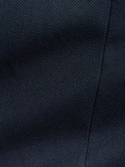 Blazers En Business-Jasjes|Pakken|Next - Tailored fit - Kostuum met textuur: colbert Donkerblauw