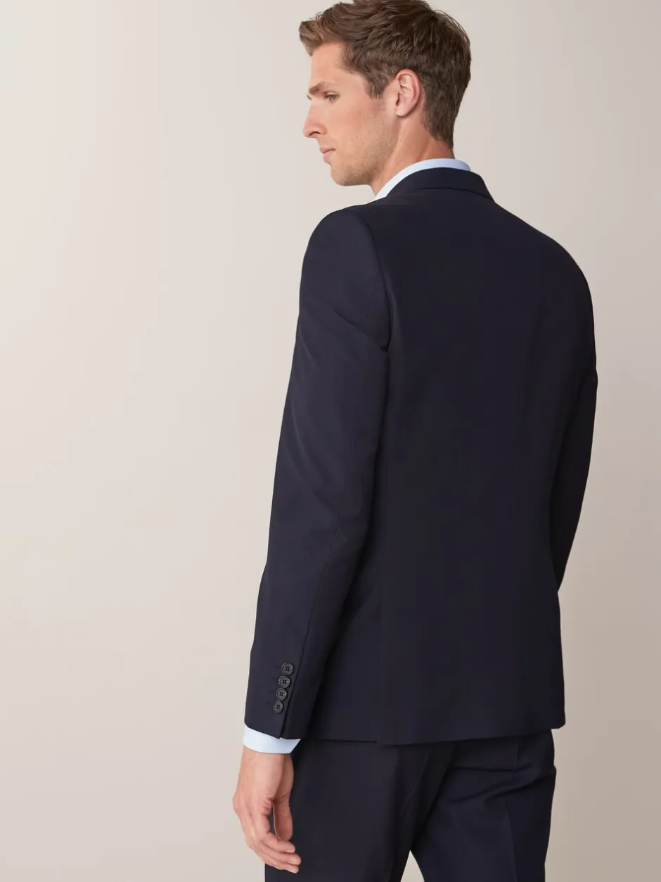 Blazers En Business-Jasjes|Pakken*Next - Tailored fit - Kostuum met twee knopen: colbert Donkerblauw